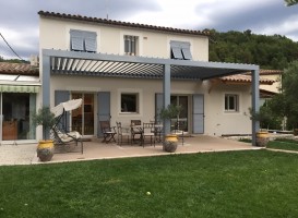 Pergola pour jardin en aluminium