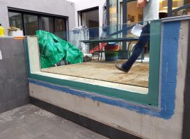Vitre de psicine sur mesure
