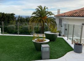 Garde-corps en verre sur mesure