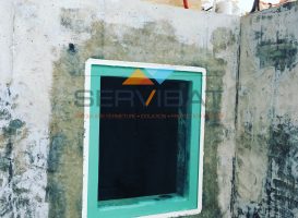 Vitre de psicine sur mesure