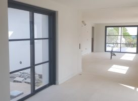 Menuiseries aluminium maison neuve