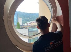 fenetre cintrée arrondie basculante oeil de boeuf
