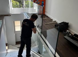 garde corps en verre